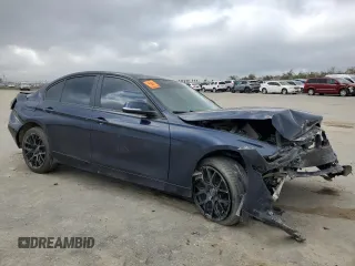 2015 BMW 3 Series 320i with VIN WBA3B1C51FK139956, listed as a Copart auction lot 46886685 with 133,042 mi miles and Salvage Title. Bid and sale history available at carsss.com. Image 4.