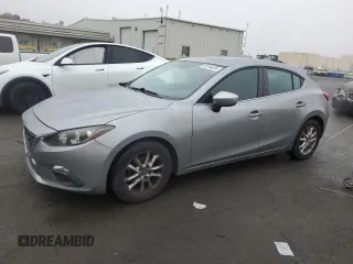 2014 Mazda 3 i Grand Touring with VIN JM1BM1M74E1106463, listed as a Copart auction lot 85144434 with 122,729 mi miles and Salvage Title. Bid and sale history available at DreamBid. Image 1.