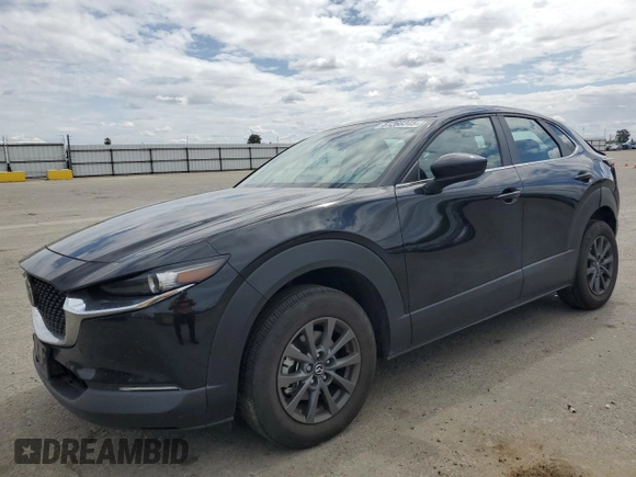 2023 Mazda CX-30 S with VIN 3MVDMBAM7PM555455, listed as a Copart auction lot 51268345 with 34,552 mi miles and Salvage Title. Bid and sale history available at carsss.com. Image 1.
