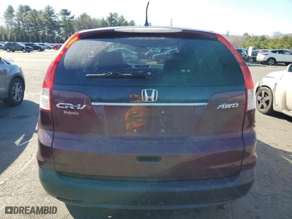 2013 Honda CR-V EX with VIN 5J6RM4H50DL043321, listed as a Copart auction lot 48206185 with 228,296 mi miles and Salvage Title. Bid and sale history available at carsss.com. Image 6.