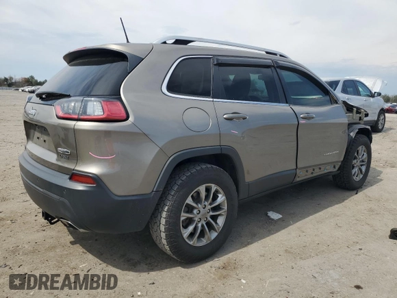 2020 Jeep Cherokee Altitude with VIN 1C4PJMLX9LD507326, listed as a Copart auction lot 50621445 with 62,602 mi miles and Salvage Title. Bid and sale history available at DreamBid. Image 3.