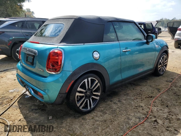 2021 MINI Convertible Cooper S z VIN WMWWJ5C09M3N24913, wystawiony jako Copart lot #76499074 z przebiegiem 53 119 mil mil oraz Nie do naprawy • Non repairable. Historia ofert i sprzedaży dostępna na DreamBid. Obrazek 3.
