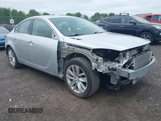 2015 Buick Regal Premium II with VIN 2G4GR5GX1F9281563, listed as a IAAI auction lot 42295532 with 100,314 mi miles and . Bid and sale history available at DreamBid. Image 1.