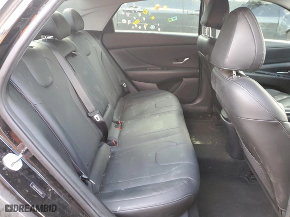 2023 Hyundai Elantra Limited with VIN 5NPLP4AG2PH112159, listed as a Copart auction lot 43916265 with 33,202 mi miles and Salvage Title. Bid and sale history available at carsss.com. Image 10.