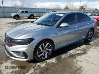 2021 Volkswagen Jetta GLI S with VIN 3VW6T7BU6MM054851, listed as a Copart auction lot 46739015 with 60,445 mi miles and Salvage Title. Bid and sale history available at DreamBid. Image 1.