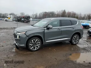 2023 Hyundai Santa Fe Calligraphy with VIN 5NMS5DAL3PH496061, listed as a Copart auction lot 50381655 with 5,053 mi miles and Salvage title. Bid and sale history available at DreamBid. Image 1.