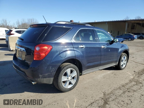 2015 Chevrolet Equinox LT with VIN 2GNFLGE33F6420548, listed as a Copart auction lot 48037995 with 125,377 mi miles and Salvage Title. Bid and sale history available at carsss.com. Image 3.