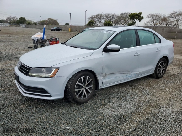 2017 Volkswagen Jetta 1.4T SE with VIN 3VWDB7AJ9HM272547, listed as a Copart auction lot 51136745 with 47,757 mi miles and Salvage Title. Bid and sale history available at carsss.com. Image 1.