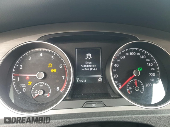 2015 Volkswagen Golf TSI S с VIN 3VW217AU6FM096350, выставлен на аукционе Copart как лот 58926735 с пробегом 176 518 миль миль и Списание • Salvage title. История ставок и продаж доступна на DreamBid. Изображение 9.