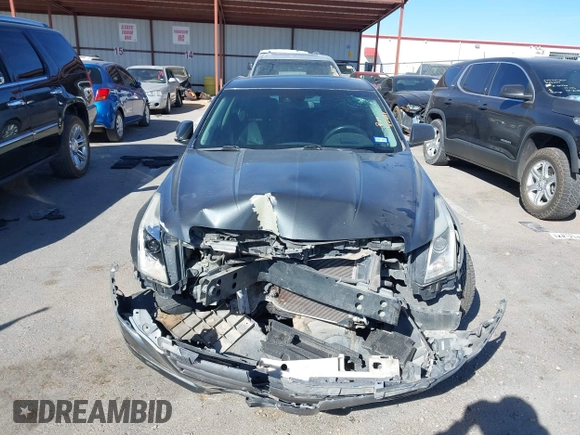 2014 Cadillac ATS Premium with VIN 1G6AE5SX4E0106197, listed as a IAAI auction lot 41720184 with 106,919 mi miles. Bid and sale history available at carsss.com. Image 12.