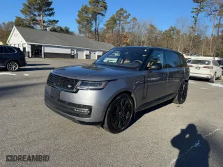 2023 Land Rover Range Rover SE with VIN SALKPBFU9PA012848, listed as a Copart auction lot 88535605 with 61,821 mi miles and Clean Title. Bid and sale history available at carsss.com. Image 1.