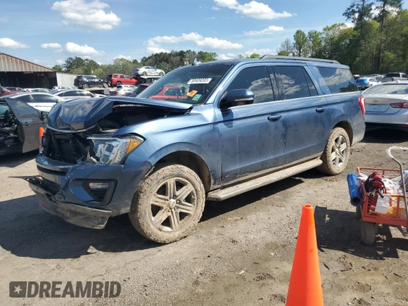 2018 Ford Expedition Max XLT with VIN 1FMJK1HTXJEA65442, listed as a Copart auction lot 50409205 with 136,100 mi miles and Salvage Title. Bid and sale history available at DreamBid. Image 1.