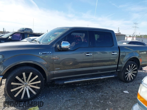 2016 Ford F-150 XL with VIN 1FTEW1CG9GFD31198, listed as a IAAI auction lot 41552374 with 168,888 mi miles and . Bid and sale history available at DreamBid. Image 13.