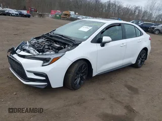 2023 Toyota Corolla SE with VIN 5YFP4MCE5PP141325, listed as a IAAI auction lot 41710864 with 16,230 mi miles and . Bid and sale history available at DreamBid. Image 17.