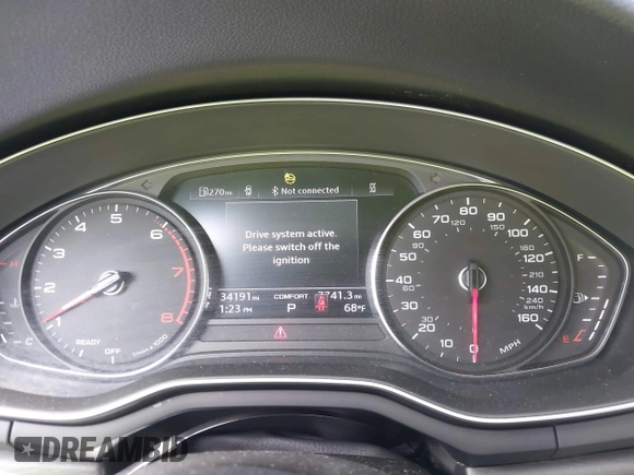 2021 Audi A4 Premium z VIN WAUABAF47MA039793, wystawiony jako IAAI lot #41763169 z przebiegiem 34 191 mil mil oraz . Historia ofert i sprzedaży dostępna na DreamBid. Obrazek 7.