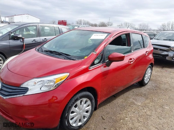 2015 Nissan Versa Note S with VIN 3N1CE2CP3FL442949, listed as a IAAI auction lot 41821803 with 132,420 mi miles. Bid and sale history available at carsss.com. Image 6.