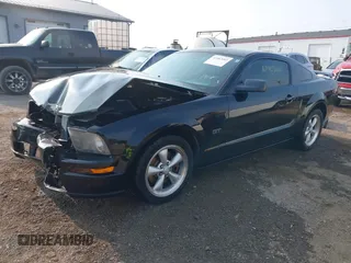 2007 Ford Mustang GT Deluxe with VIN 1ZVFT82H375246120, listed as a IAAI auction lot 42402065 with 160,902 mi miles and . Bid and sale history available at DreamBid. Image 18.