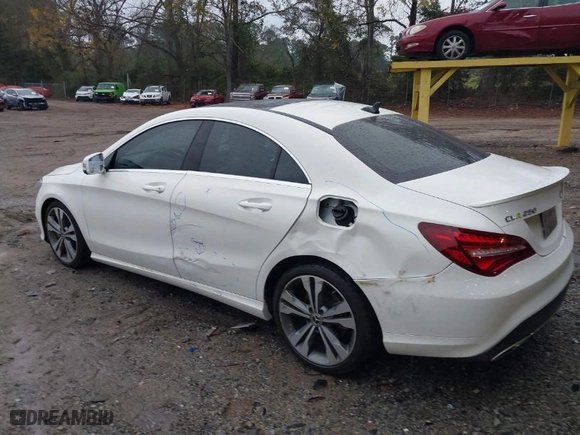 2019 Mercedes-Benz CLA with VIN WDDSJ4EB7KN705025, listed as a IAAI auction lot 40894750 with 76,000 mi miles. Bid and sale history available at carsss.com. Image 3.