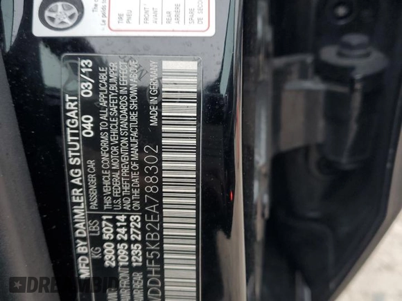 2014 Mercedes-Benz E-Class E 350 Sport with VIN WDDHF5KB2EA788302, listed as a Copart auction lot 49123285 with 123,790 mi miles and Salvage Title. Bid and sale history available at carsss.com. Image 14.