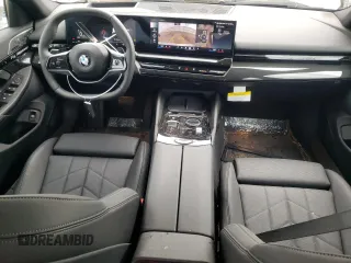 2024 BMW 5 Series 530i xDrive with VIN WBA53FJ07RCN91306, listed as a Copart auction lot 61221644 with 7,869 mi miles and Salvage Title. Bid and sale history available at carsss.com. Image 8.