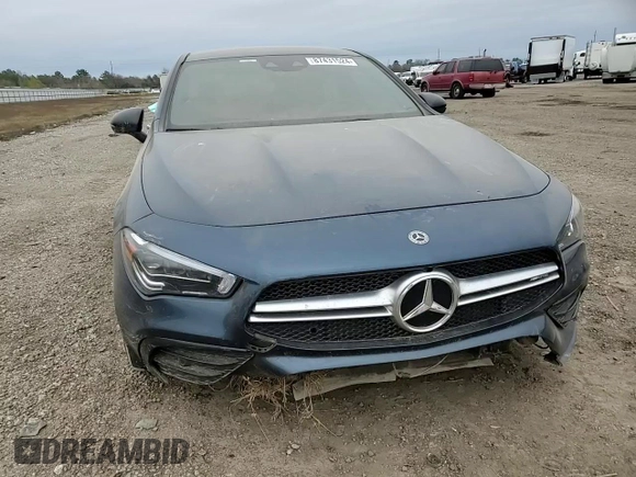 2020 Mercedes-Benz CLA with VIN WDD5J5BB8LN066534, listed as a Copart auction lot 87431524 with 54,980 mi miles and Salvage Title. Bid and sale history available at carsss.com. Image 10.