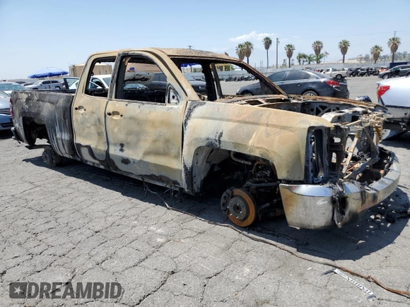 2017 Chevrolet Silverado 1500 LT with VIN 1GCRCREH8HZ109718, listed as a Copart auction lot 53169034 with Not Provided miles and Non Repairable. Bid and sale history available at DreamBid. Image 4.