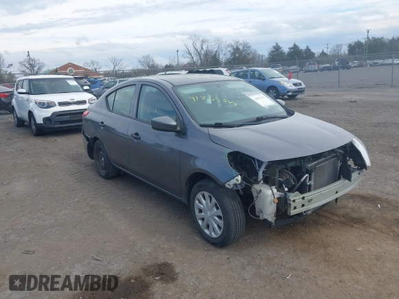 2019 Nissan Versa SV with VIN 3N1CN7AP7KL863891, listed as a IAAI auction lot 41863544 with 90,000 mi miles and . Bid and sale history available at DreamBid. Image 1.