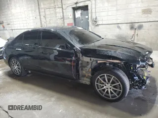 2023 Mercedes-Benz C 43 AMG with VIN W1KAF8HB3PR114416, listed as a Copart auction lot 79769474 with 24,215 mi miles and Salvage Title. Bid and sale history available at DreamBid. Image 4.