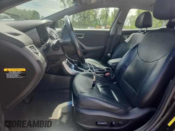 2015 Hyundai Elantra SE with VIN 5NPDH4AE2FH642419, listed as a Copart auction lot 64418735 with 109,503 mi miles and Salvage title. Bid and sale history available at DreamBid. Image 7.