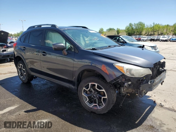 2017 Subaru Crosstrek Limited with VIN JF2GPAKC5HH271612, listed as a Copart auction lot 57243745 with 107,467 mi miles and Salvage title. Bid and sale history available at DreamBid. Image 4.