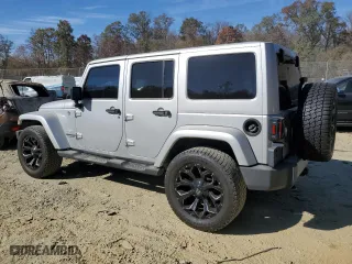 2011 Jeep Wrangler Unlimited Sahara with VIN 1J4BA5H16BL627992, listed as a Copart auction lot 76204814 with 197,843 mi miles and Clean Title. Bid and sale history available at carsss.com. Image 2.