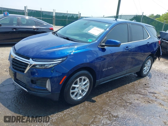 2022 Chevrolet Equinox LT z VIN 3GNAXKEV7NL169272, wystawiony jako IAAI lot #42371473 z przebiegiem 73 073 mil mil oraz . Historia ofert i sprzedaży dostępna na DreamBid. Obrazek 17.