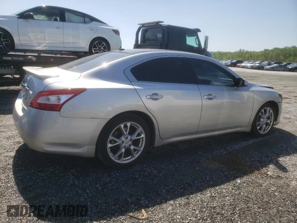 2011 Nissan Maxima SV with VIN 1N4AA5AP0BC858506, listed as a Copart auction lot 51858115 with 150,937 mi miles and Salvage Title. Bid and sale history available at DreamBid. Image 3.