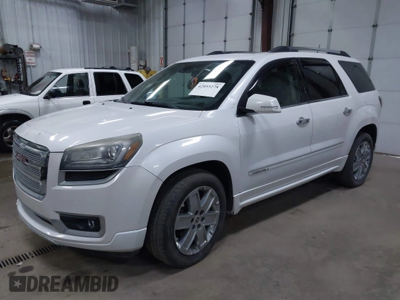 2016 GMC Acadia Denali with VIN 1GKKVTKD9GJ105401, listed as a IAAI auction lot 42055278 with 163,515 mi miles. Bid and sale history available at carsss.com. Image 2.