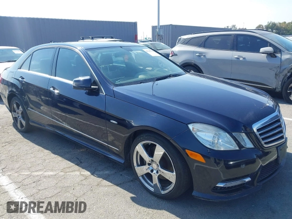 2012 Mercedes-Benz E 350 Luxury with VIN WDDHF5KBXCA604981, listed as a IAAI auction lot 42765752 with 145,122 mi miles and . Bid and sale history available at DreamBid. Image 1.