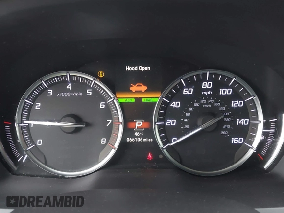 2019 Acura MDX with VIN 5J8YD4H37KL028619, listed as a IAAI auction lot 41403005 with 66,106 mi miles. Bid and sale history available at carsss.com. Image 16.