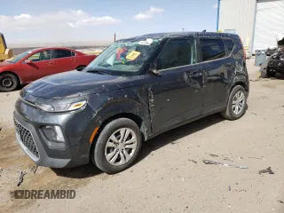 2022 Kia Soul LX with VIN KNDJ23AU8N7801887, listed as a Copart auction lot 47099145 with 22,684 mi miles and Salvage Title. Bid and sale history available at carsss.com. Image 1.