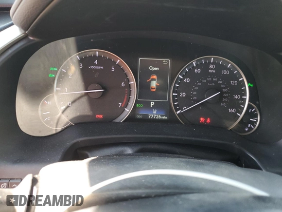 2019 Lexus RX 350 with VIN 2T2ZZMCA0KC134617, listed as a Copart auction lot 59765415 with 77,726 mi miles and Salvage title. Bid and sale history available at DreamBid. Image 9.