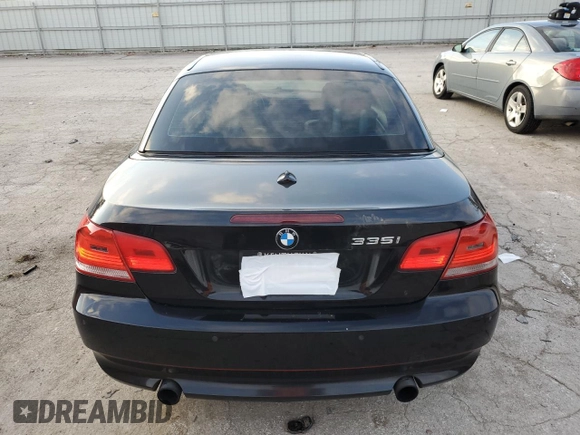 2007 BMW 3 Series 335i with VIN WBAWL73597PX49086, listed as a Copart auction lot 84750074 with 117,422 mi miles and Salvage Title. Bid and sale history available at carsss.com. Image 6.