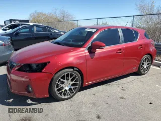 2011 Lexus CT 200h with VIN JTHKD5BH5B2025981, listed as a Copart auction lot 46888965 with 138,482 mi miles and Salvage title. Bid and sale history available at DreamBid. Image 1.