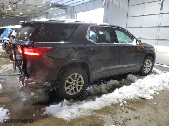 2020 Chevrolet Traverse LT Cloth with VIN 1GNEVGKW6LJ248938, listed as a Copart auction lot 44449565 with 109,147 mi miles and Salvage Title. Bid and sale history available at carsss.com. Image 3.
