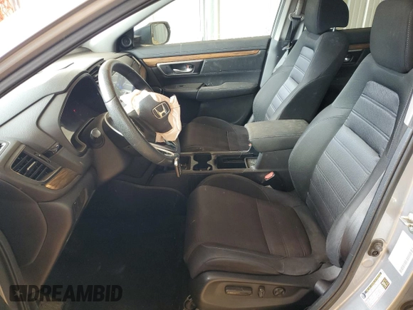 2019 Honda CR-V EX with VIN 2HKRW1H52KH512876, listed as a Copart auction lot 43337215 with 107,566 mi miles and Salvage Title. Bid and sale history available at DreamBid. Image 7.