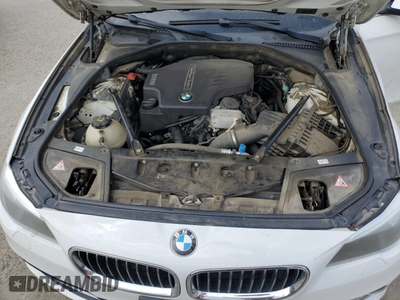 2016 BMW 5 Series 528i with VIN WBA5A5C55GG347362, listed as a Copart auction lot 53672395 with 129,299 mi miles and Salvage Title. Bid and sale history available at DreamBid. Image 11.