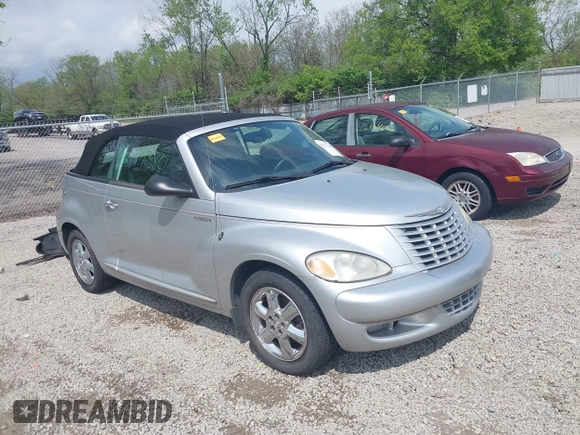 2005 Chrysler PT Cruiser Touring with VIN 3C3EY55E35T297313, listed as a IAAI auction lot 42177380 with 87,677 mi miles and . Bid and sale history available at DreamBid. Image 1.