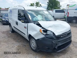 2021 Ram ProMaster City Cargo Tradesman z VIN ZFBHRFABXM6U80386, wystawiony jako IAAI lot #42344678 z przebiegiem 67 996 mil mil oraz . Historia ofert i sprzedaży dostępna na DreamBid. Obrazek 1.