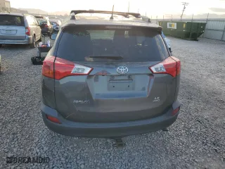 2015 Toyota RAV4 LE with VIN JTMBFREV3FJ024098, listed as a Copart auction lot 72378974 with 77,166 mi miles and Salvage Title. Bid and sale history available at carsss.com. Image 6.