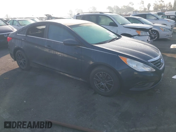 2014 Hyundai Sonata GLS with VIN 5NPEB4AC2EH866602, listed as a IAAI auction lot 41252094 with 101,377 mi miles and . Bid and sale history available at carsss.com. Image 1.