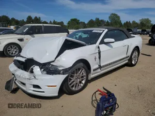 2014 Ford Mustang V6 with VIN 1ZVBP8EM0E5331733, listed as a Copart auction lot 56004295 with 54,718 mi miles and Salvage title. Bid and sale history available at DreamBid. Image 1.