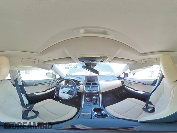 2021 Lexus NX with VIN JTJDARBZ9M2181900, listed as a Copart auction lot 50131785 with 35,595 mi miles and Salvage Title. Bid and sale history available at carsss.com. Image 13.