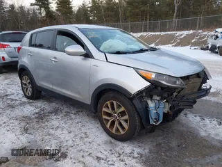 2015 Kia Sportage LX with VIN KNDPBCAC2F7792610, listed as a IAAI auction lot 41249421 with 190,680 mi miles and . Bid and sale history available at DreamBid. Image 1.